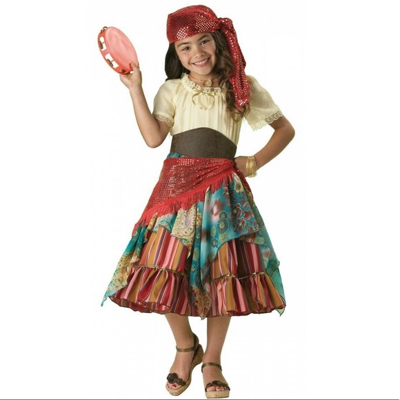 Incharacter costumes Other - Kids/girls Gypsy Halloween Costume